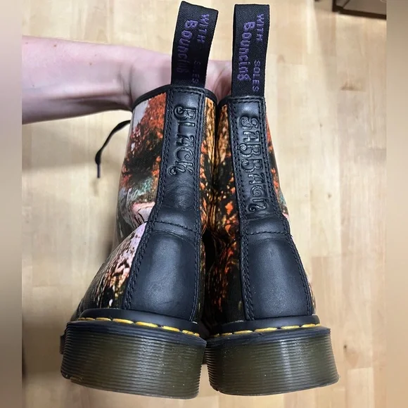 Dr. Martens Black Sabbath Limited Edition 1460 Lace-up Combat Boots - Picture 7 of 15